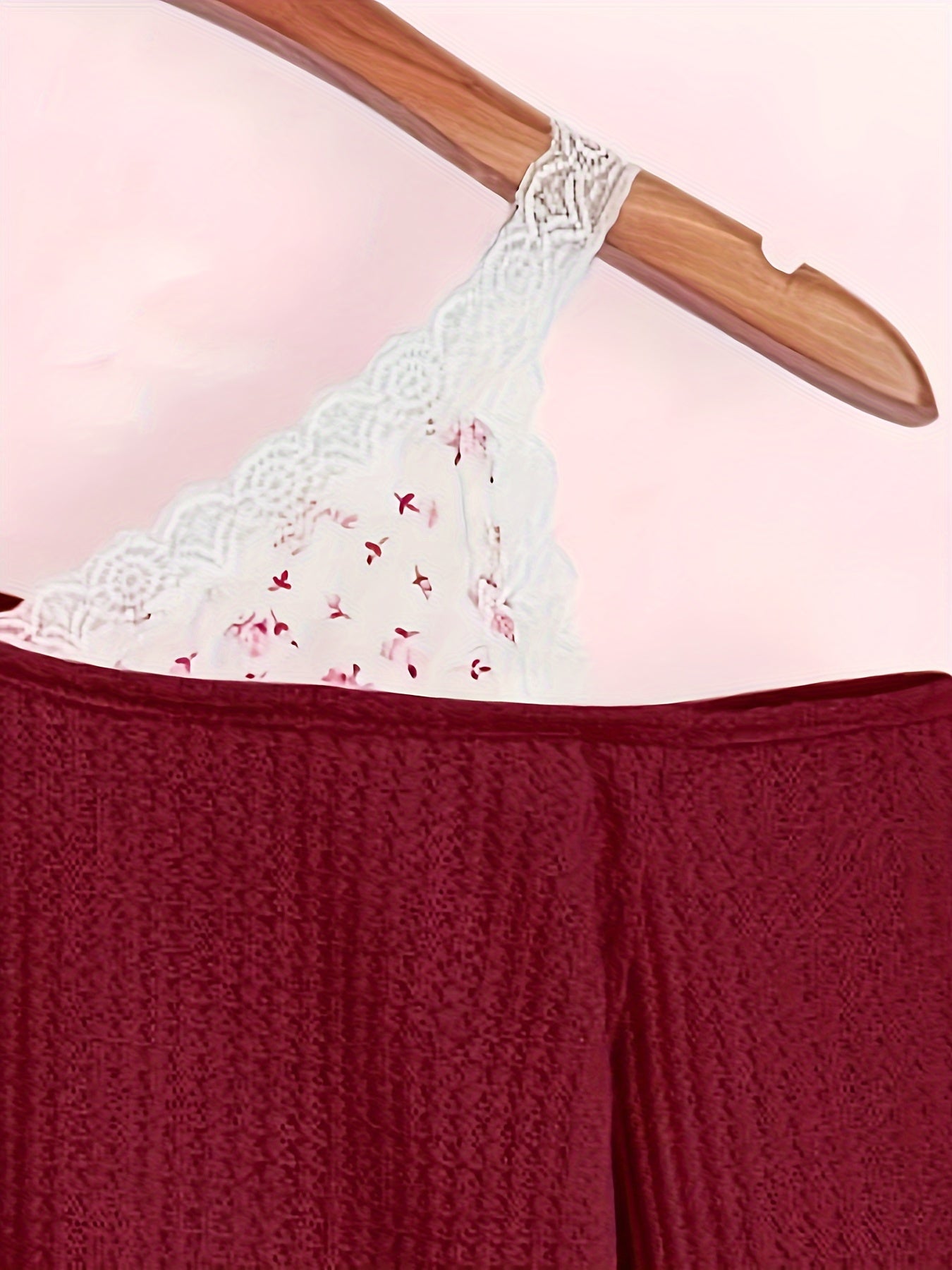 Spring and Autumn Lace Strapless Off-Shoulder Slant Collar T-shirt