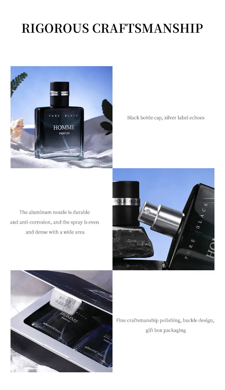 Glamour Men's Fragrance Set Cologne духи Fragrance Spray perfumes hombres Originales Lasting Pheromone Scent Parfums Homme