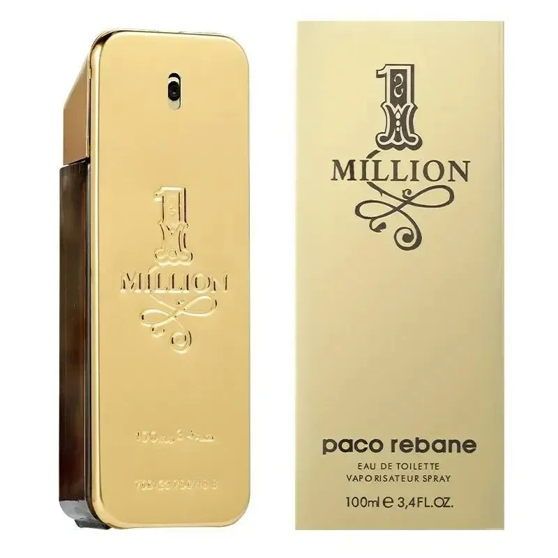 100ML Paco Rabanne 1 Million Parfum Mature Masculinity Body Spray for Men Eau De Toilette Spray Perfume for Men Fragrance Spray