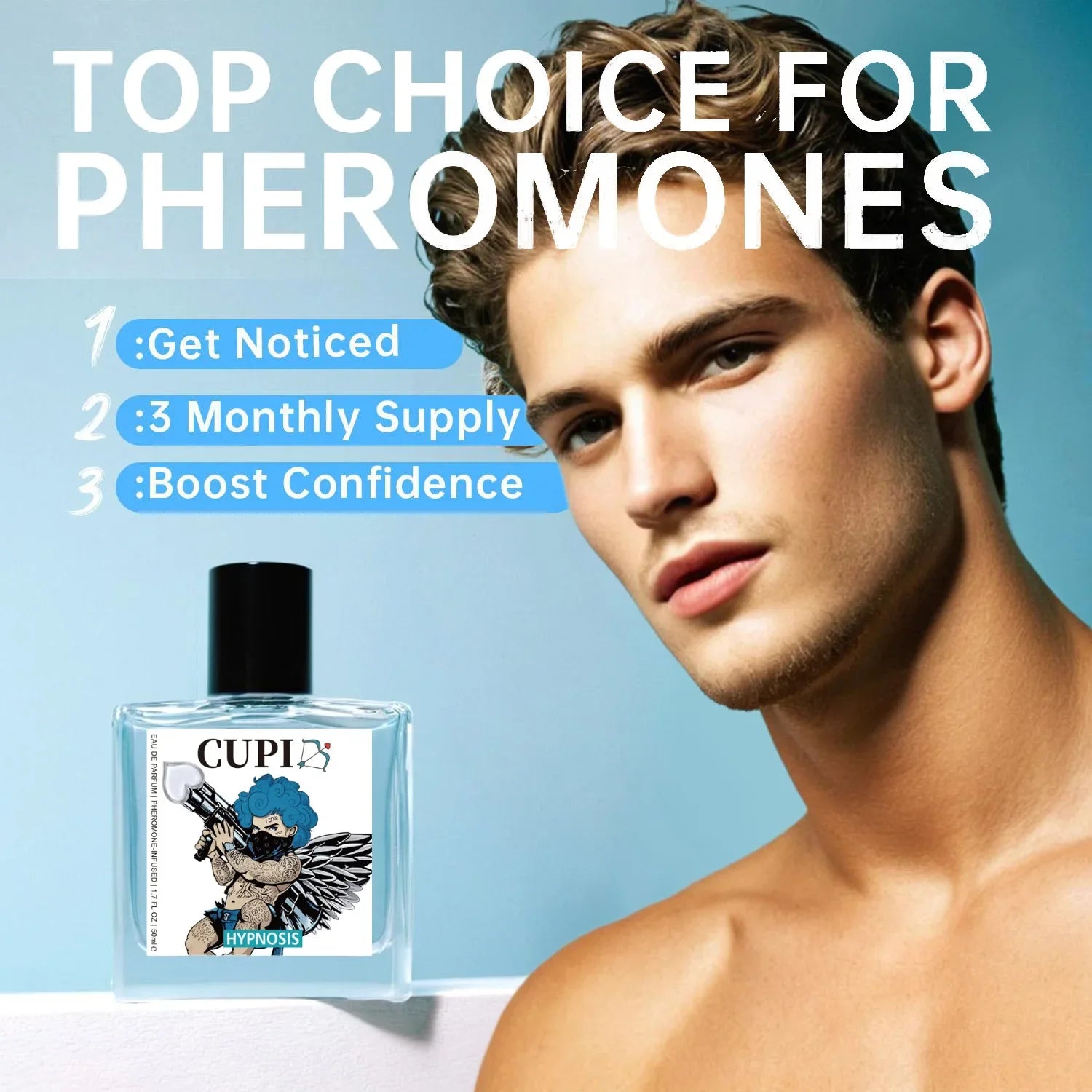 Pheromone Perfume Hypnosis Original Long Lasting Pheromone Fragrances Perfume Cologne Men And Women Light Fragrance