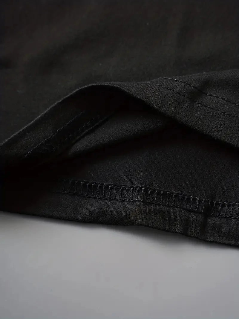 2025 Streetwear Y2K SYNA Fun Halloween World Scream T Shirts Men Women Hip Hop Printed Tees Gothic Short Sleeves O Neck Top