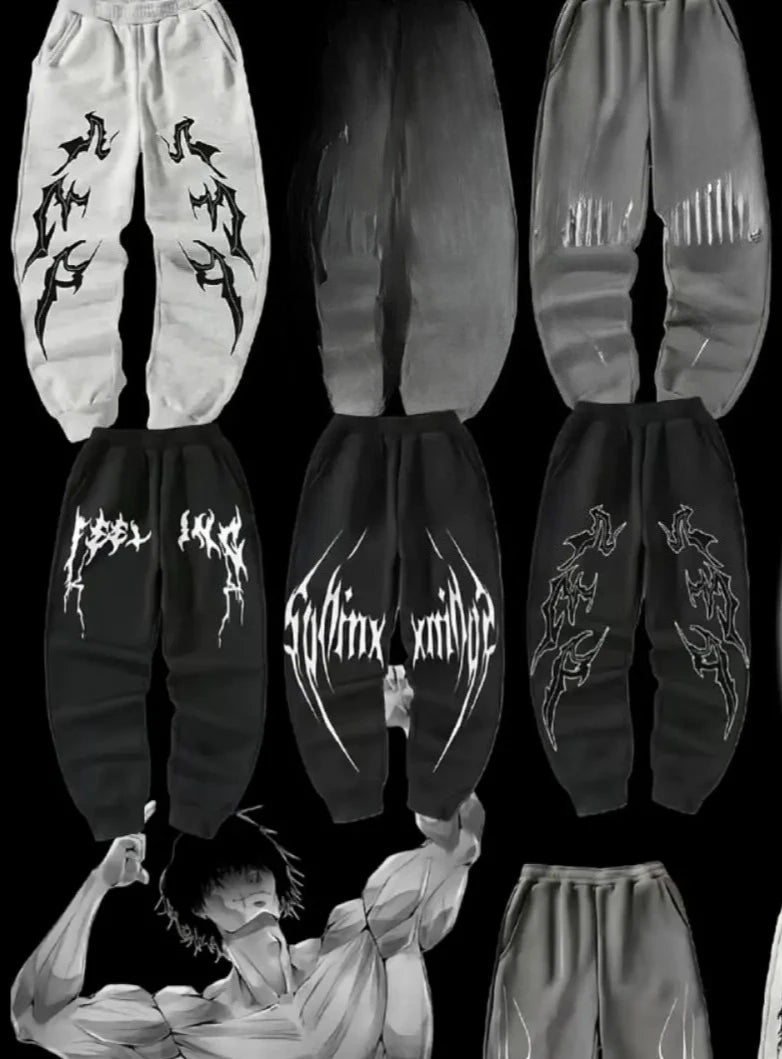 New American Sports Quick-drying Sweater Pants Mens Stripe Sweat-Absorbing Breathable Pants Fitness Running Training Pants